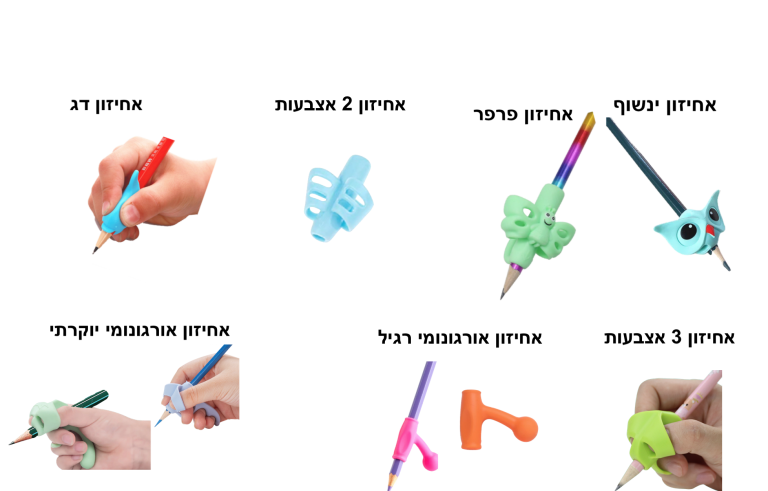 דוגמאות לסוגי האחיזונים